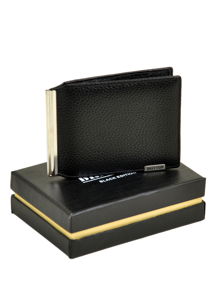 

Мужской кожаный кошелек BRETTON 30469 black