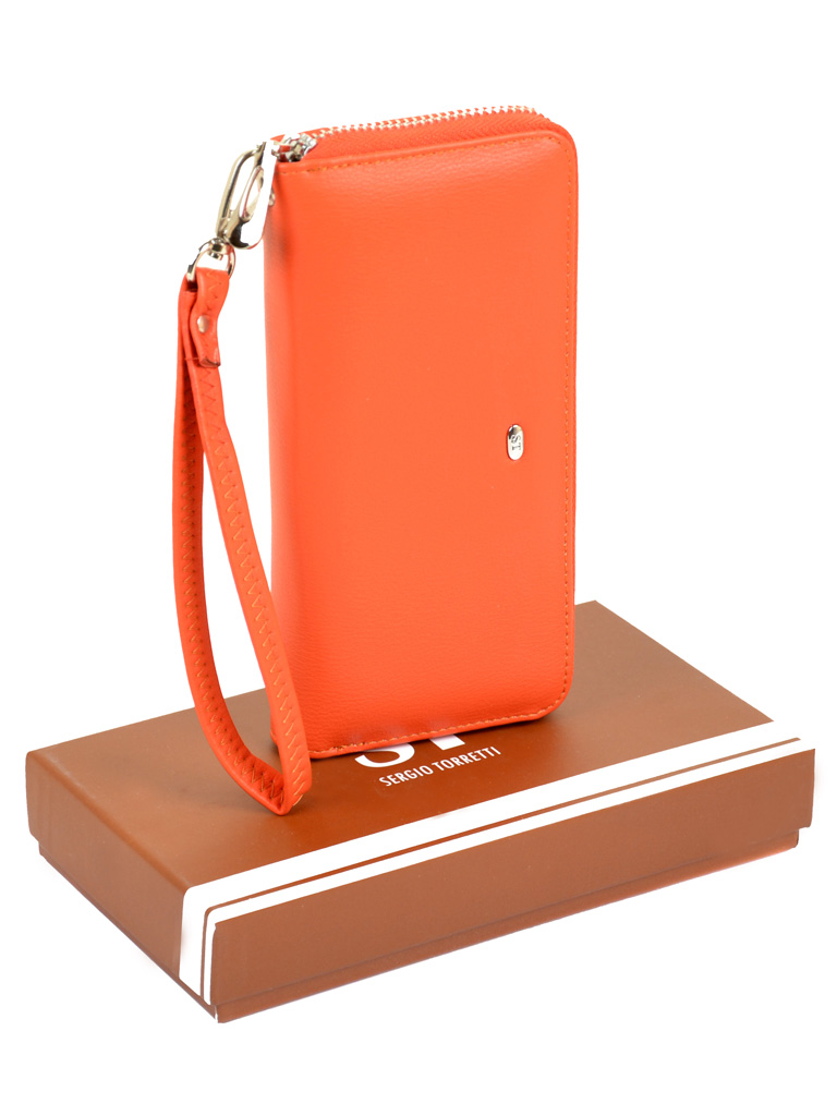 

Женский кожаный кошелек ST 29745 orange