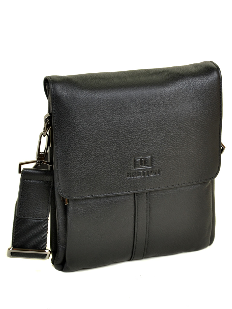 

Мужская кожаная сумка BRETTON 30378 black