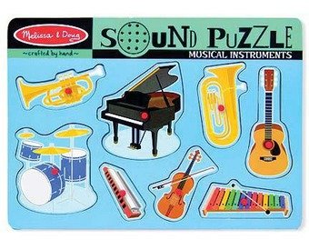 

Пазлы Melissa&doug Звуковой пазл Музыкальные инструменты (MD732)