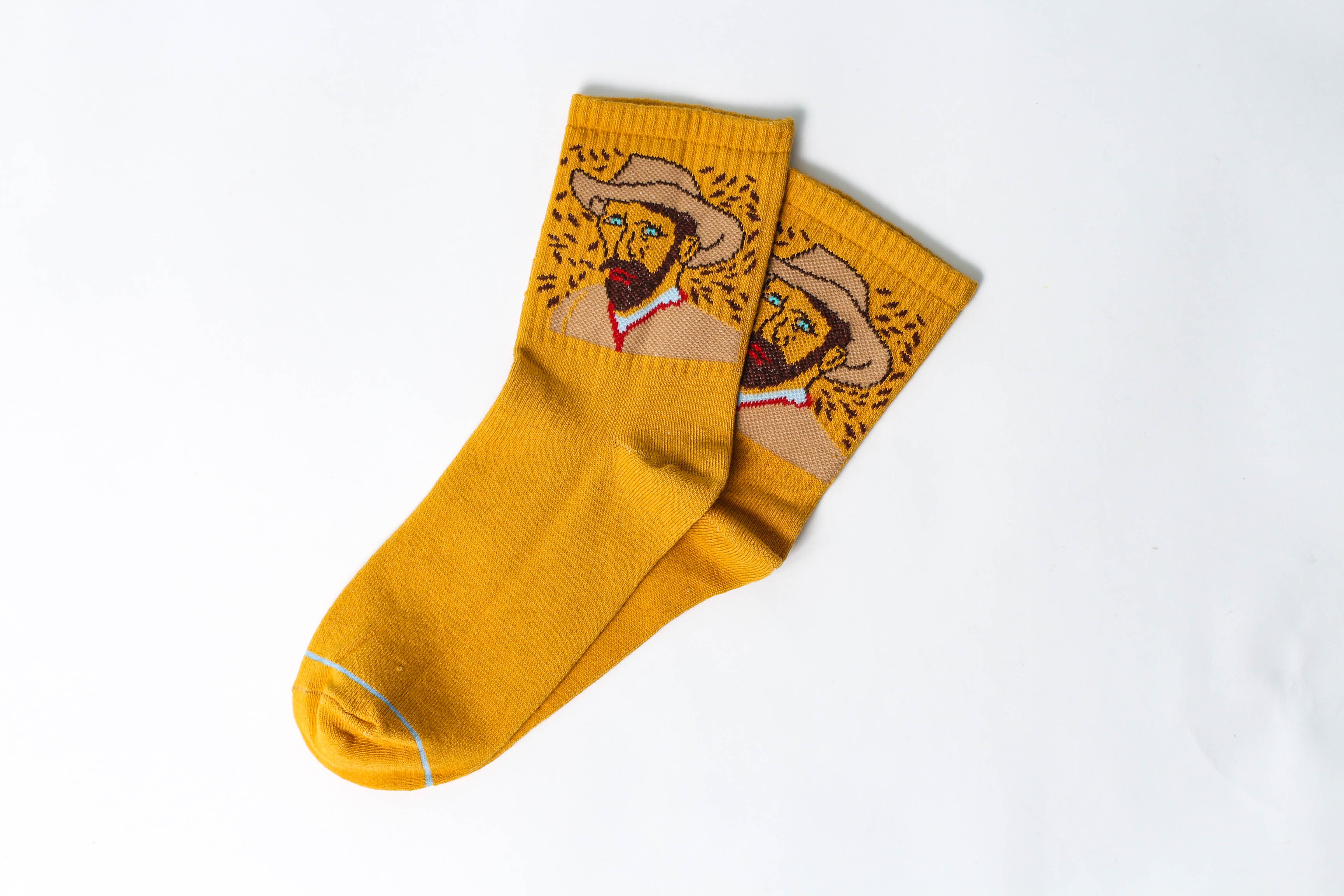 

Носки Crazy Llama`s Ван Гог-2 222-61 желтый 36-42