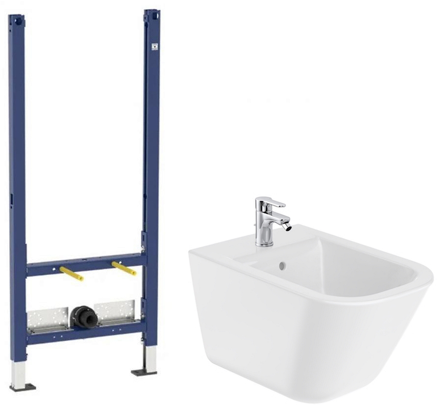 

Инсталляция GEBERIT Duofix 111.534.00.1 + биде ROCA Gap A357476000