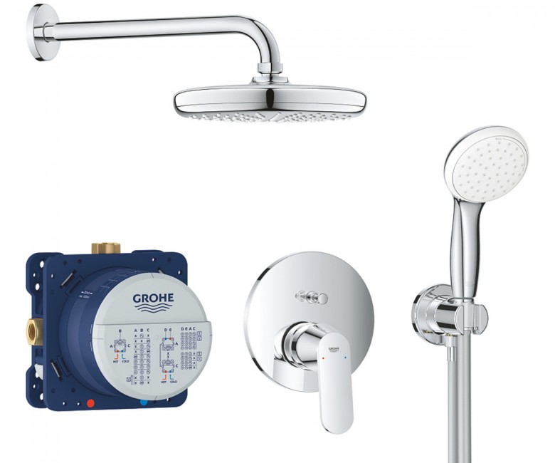 

Душевая система GROHE EUROSMART COSMOPOLITAN 25219001