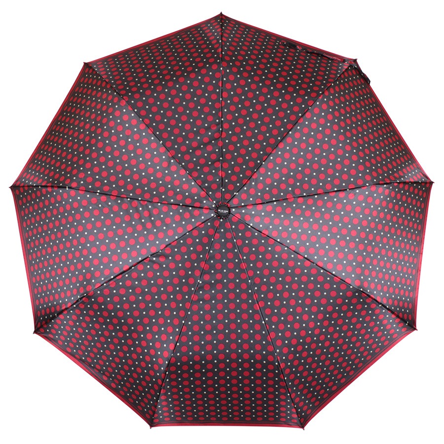

Зонт складной de esse 3220 полуавтомат Красный