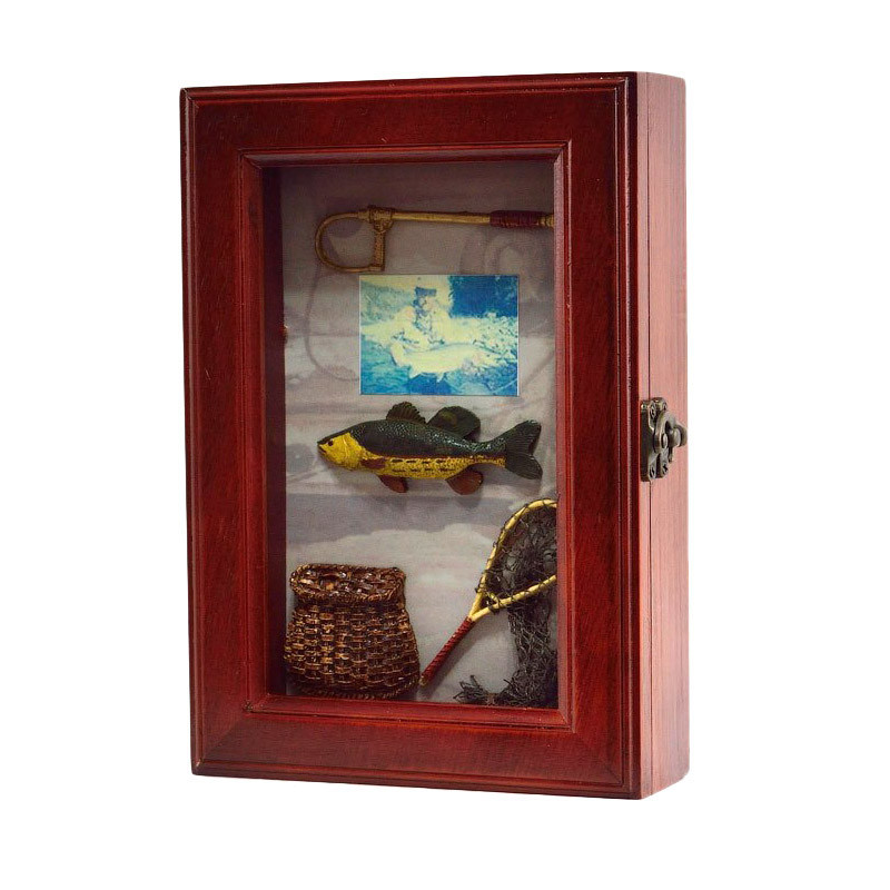 

Ключница настенная Рыбалка 25*17*6.5 см (58207 A)