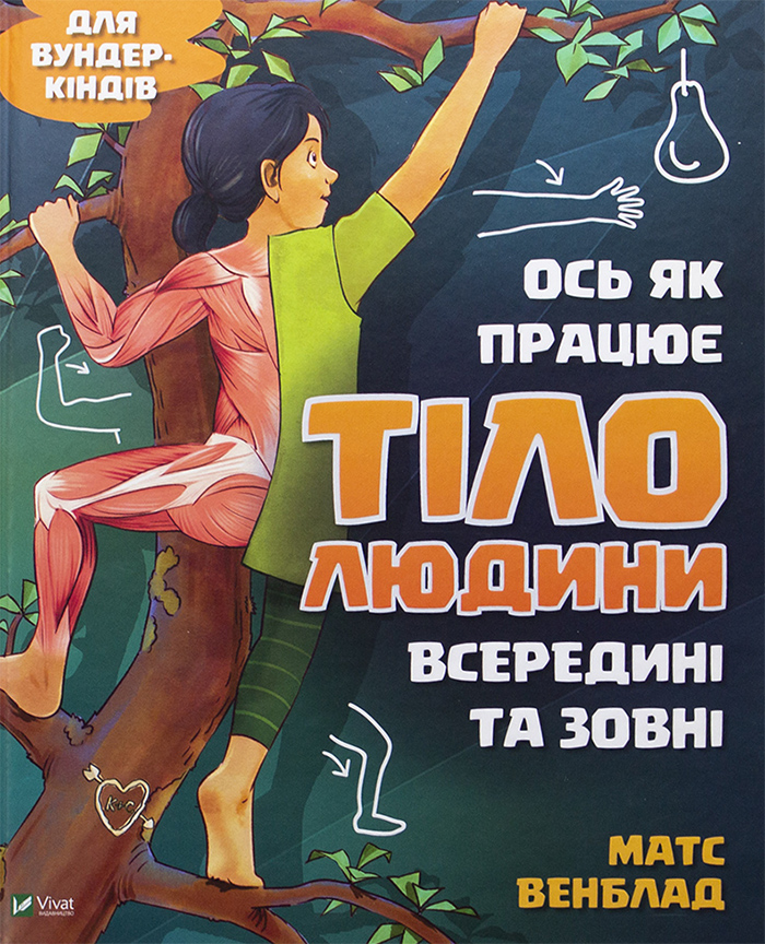 

Виват Ось як працює тіло людини всередині та зовні - Матс Венблад (9789669428776)