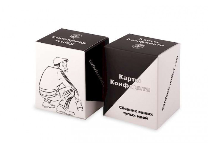 

Настольная игра Cards of Conflict Карты конфликта. Сборник ваших тупых идей
