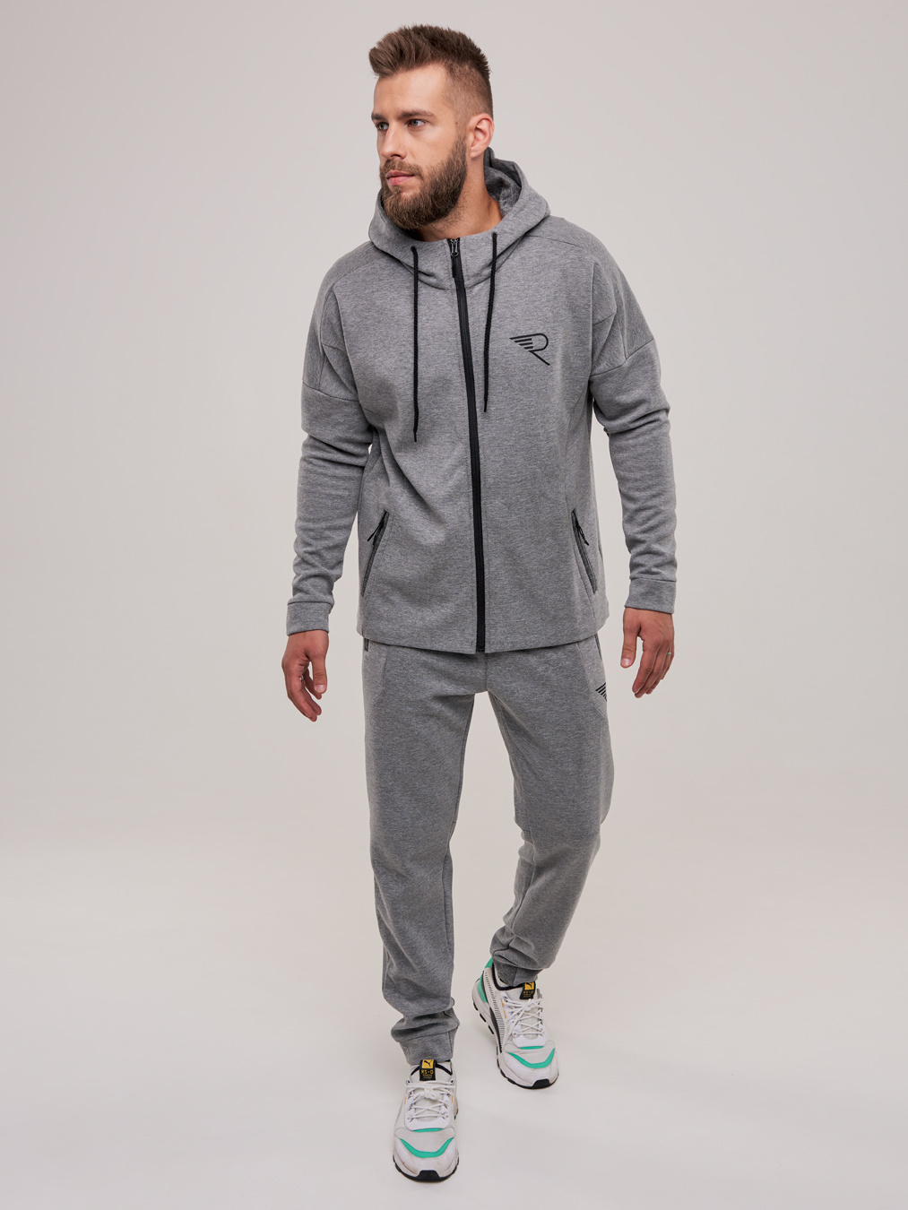 

Спортивный костюм Riccardo КМ-AD-2-1 XL(52) Меланж