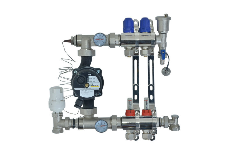 

Коллектор 2 контура для теплого пола в сборе CLM Therm t001 (CM)