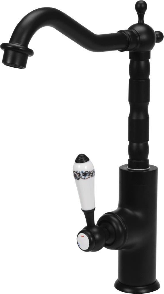 

Смеситель для кухни Fala RETRO Black 2 75834 (CM)