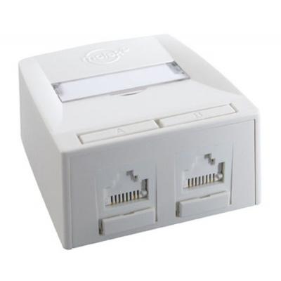 

Розетка сетевая RJ45x2 UTP cat.6 568A/B UTP Synergy DG+ Molex (SSY-00007-02)