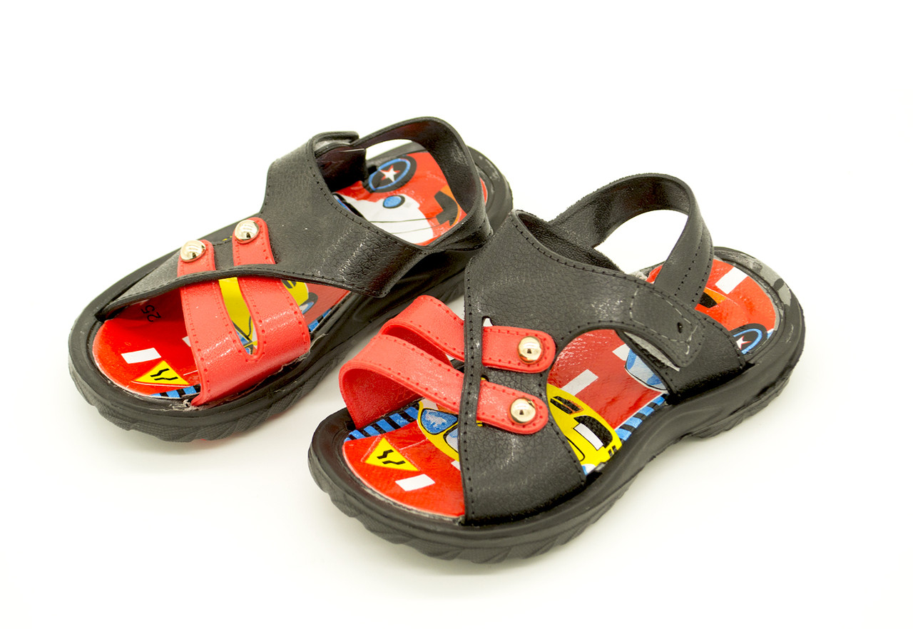 

Сандалии No brend 27 Черно-красные (215-4 black-red 27)