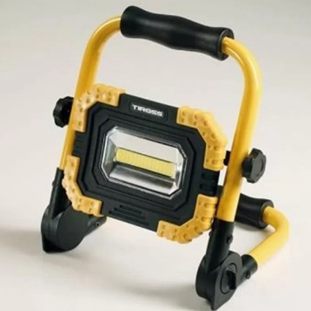 

Фонарь переносной Tiross TS-1936 10w LED COB 600lm c аккумулятором 4400mAh