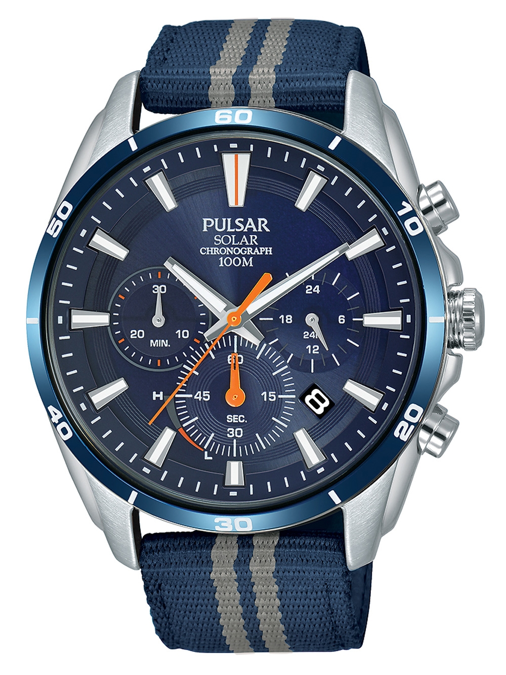 

Часы Pulsar PZ5089X1 Chrono Solar 44mm 10ATM