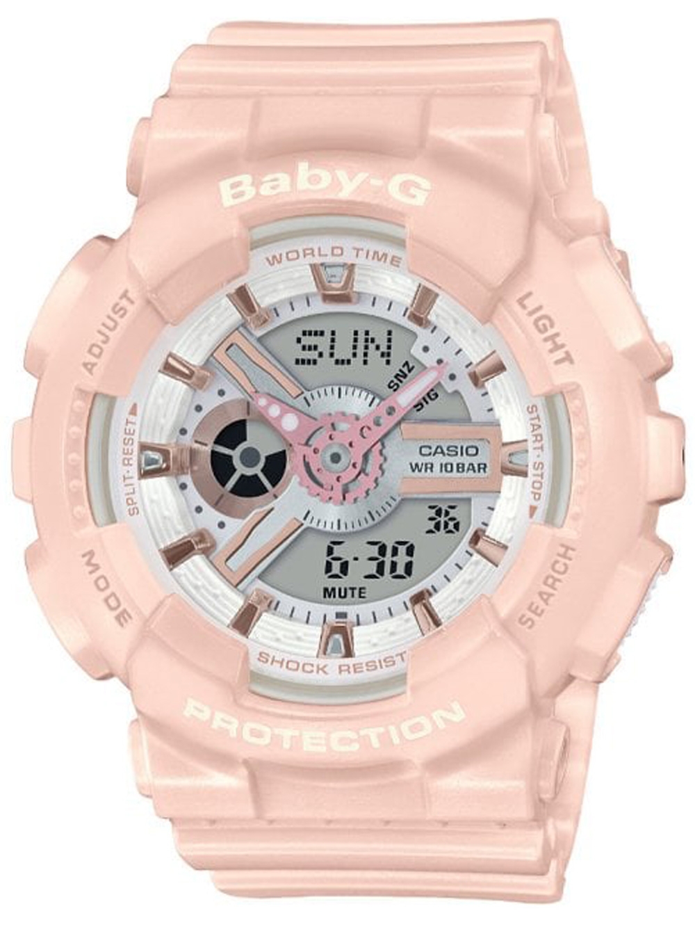 

Часы Casio BA-110RG-4AER Baby-G 43mm 10ATM