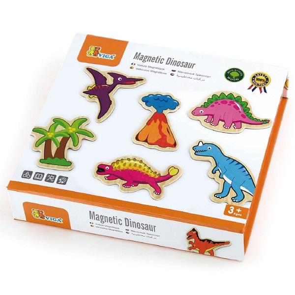 

Набор магнитных фигурок Viga Toys 'Динозавры', 20 шт. (50289)