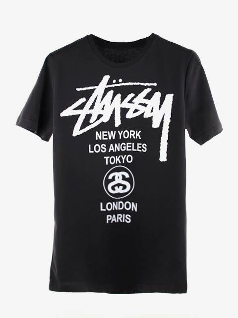 

Футболка POWER STUSSY LOCO-SS-19 876 черная 100080_M