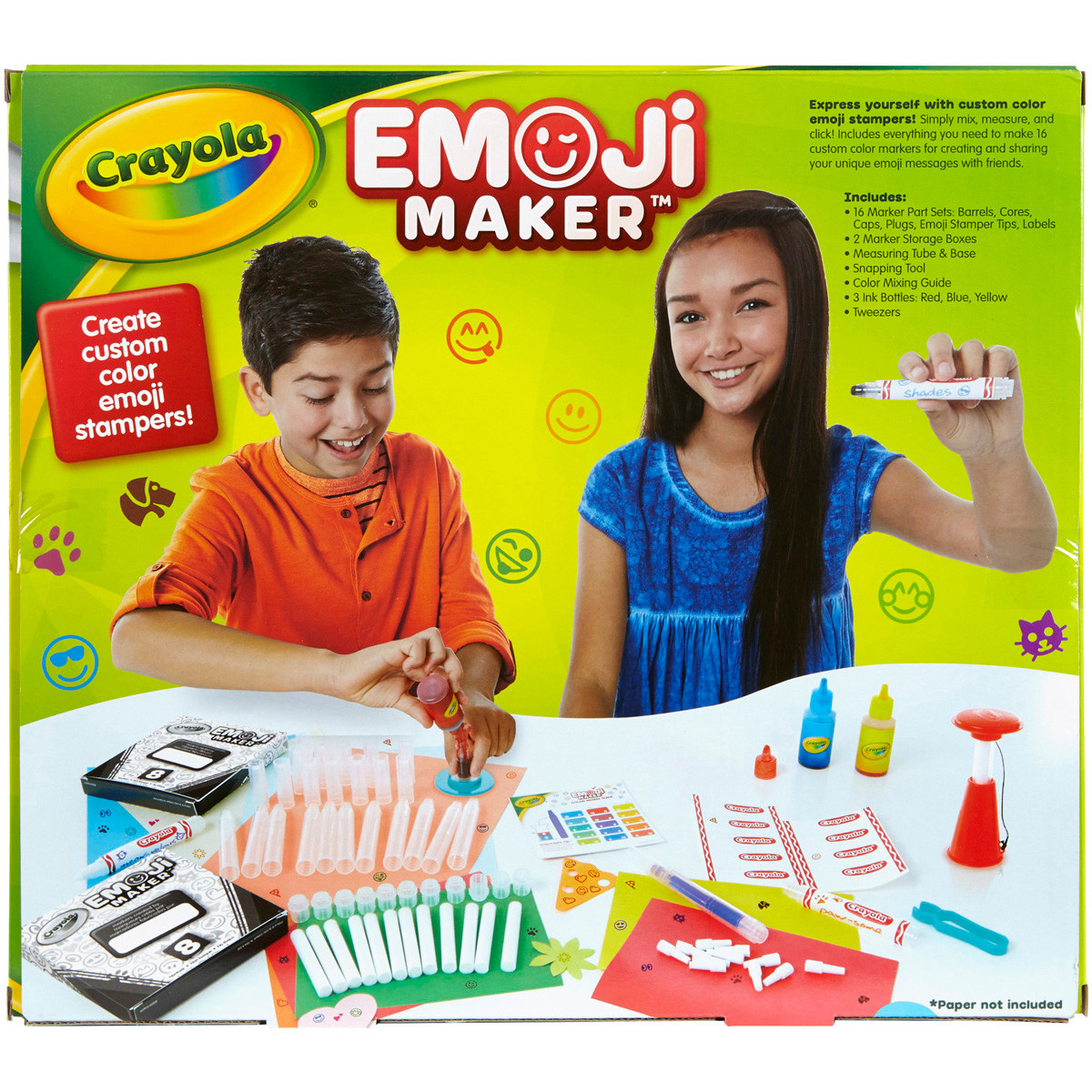 

Набор для творчества Crayola Emoji Maker печать-штампик