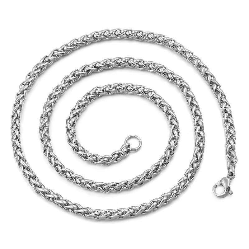 

Цепочка из ювелирной стали large chain ширина 3 мм длинна 60 см