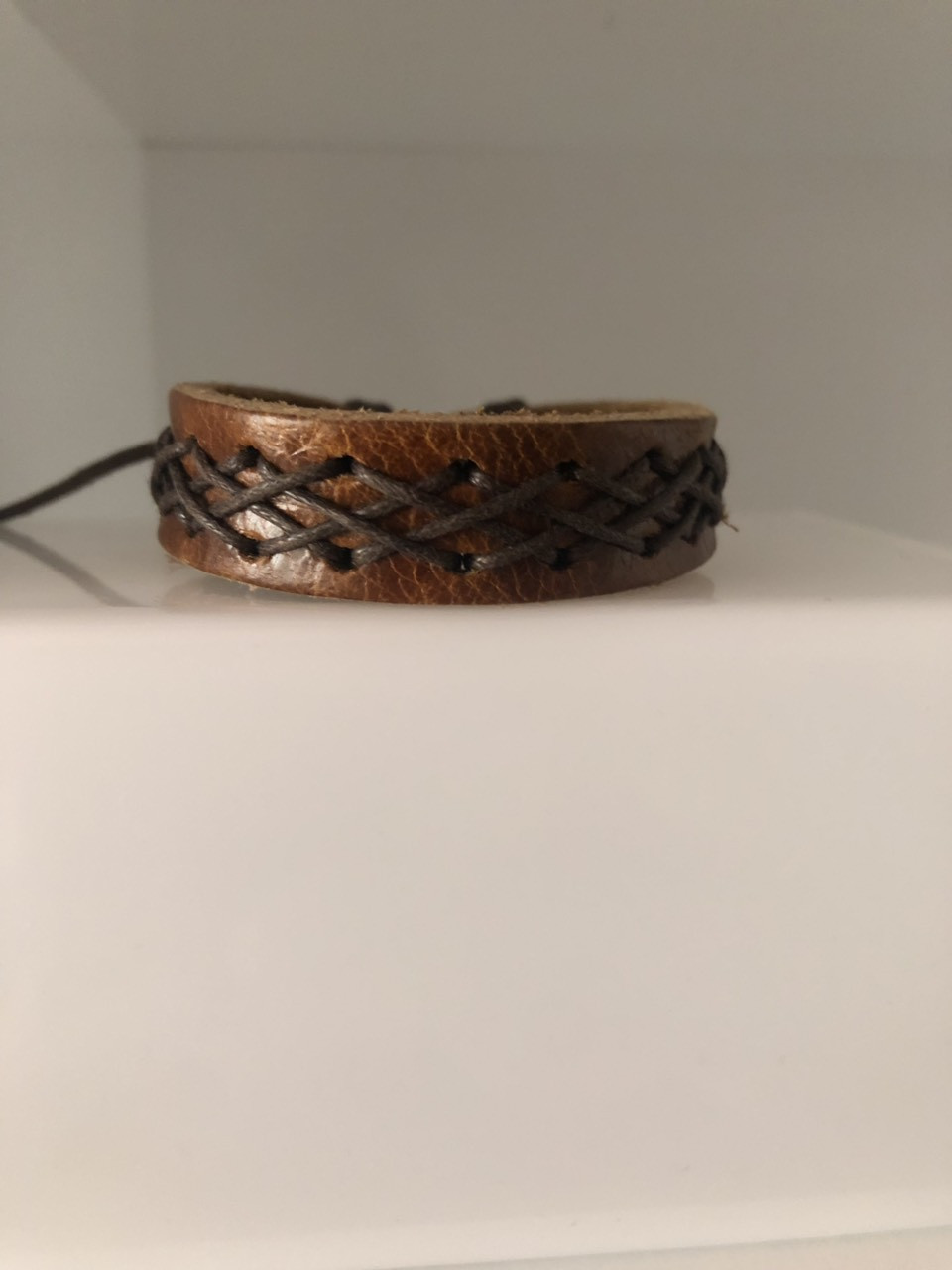 

Браслет из кожи коричневый Spikes youth collection 10кб126