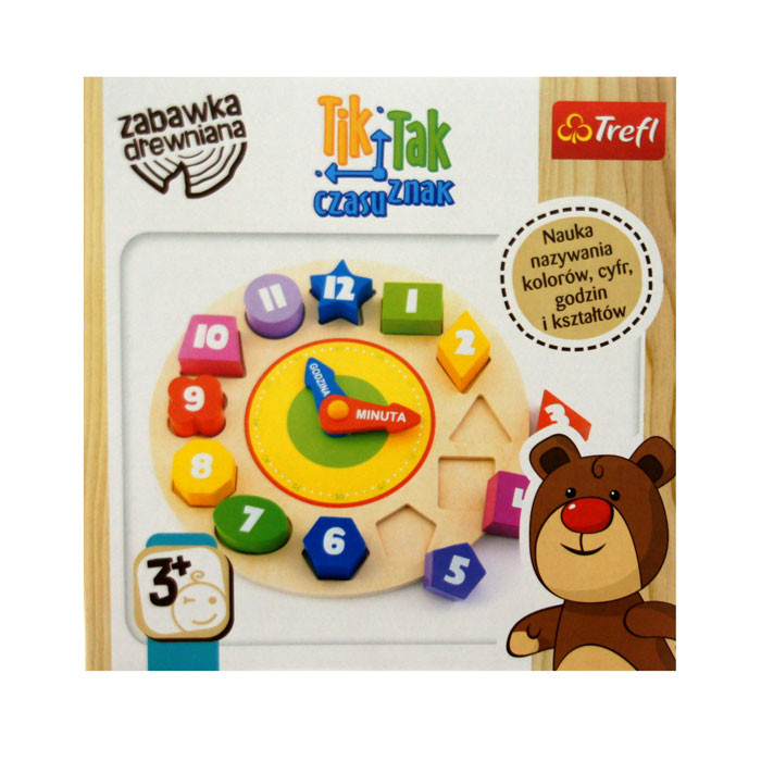 

Деревянная игрушка Trefl Тик-Так (60918)