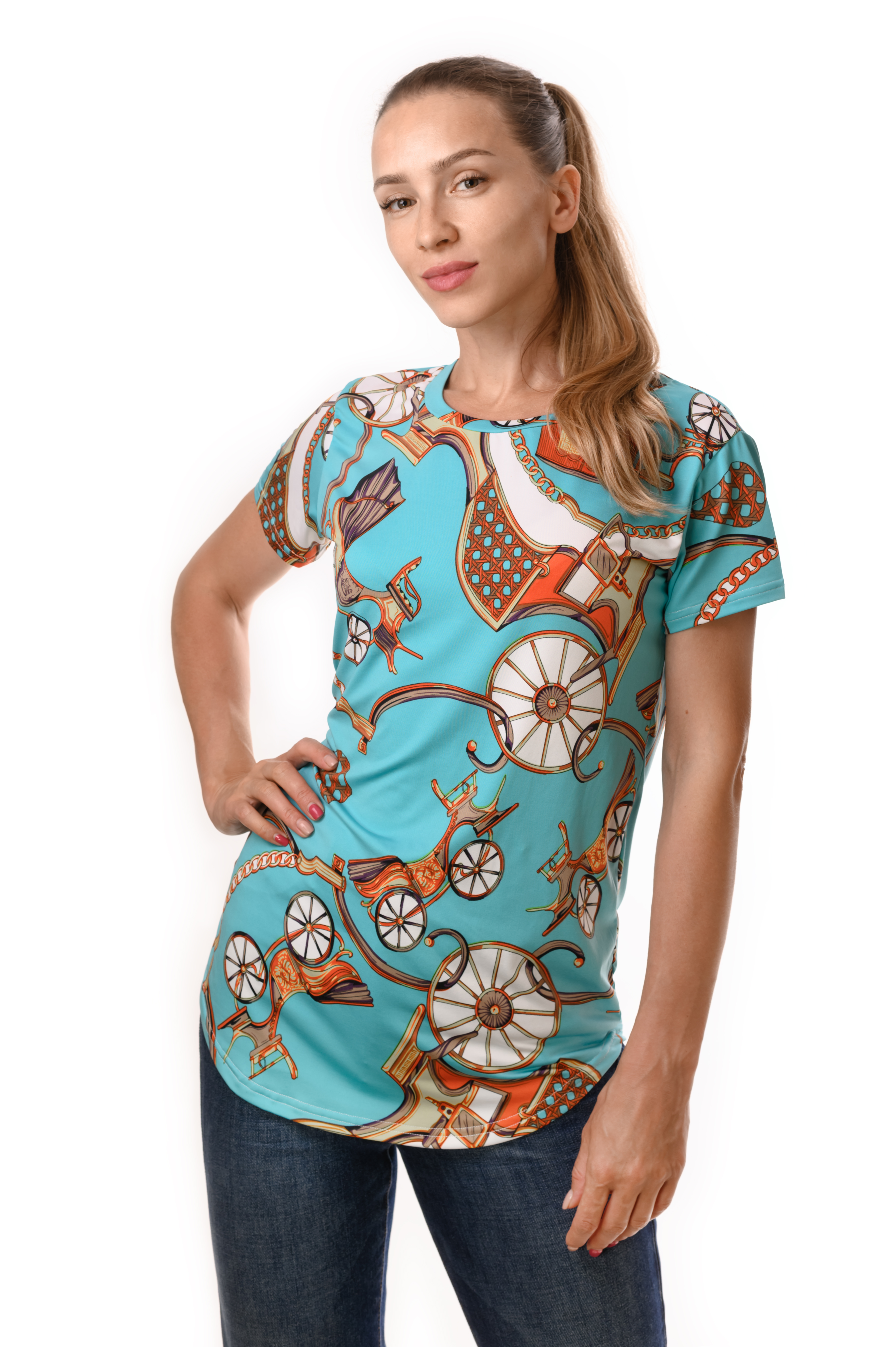 

Футболка Женская AndreStar Вискозная 1027 XXL (1027)