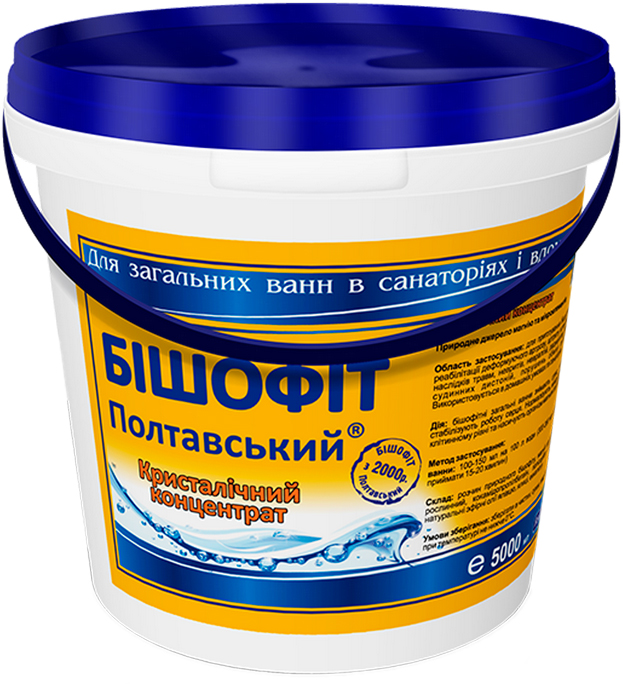 Акция на Средство для ванн Bisheffect Бишофит Полтавский Кристаллический концентрат 5000 мл (4820169900418) от Rozetka UA