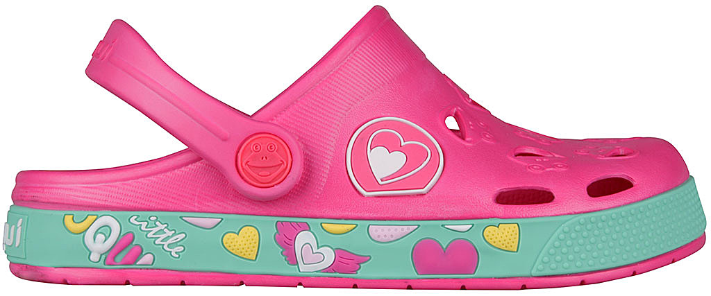 

Кроксы Coqui 8802 26/27 17.5 см Lt. Fuchsia Hearts