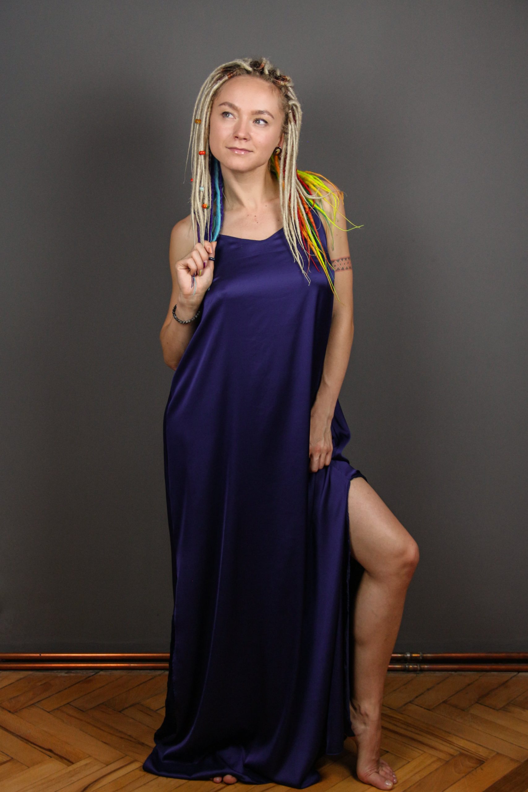 

Сукня Dressy slip dress  Night Blue (6758, Сукня Dressy slip dress M Night Blue (6758)