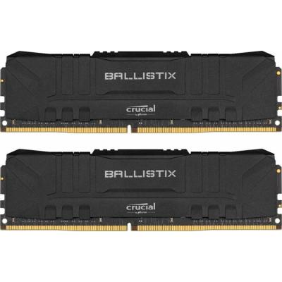

Модуль памяти для компьютера DDR4 16GB (2x8GB) 2666 MHz Ballistix Black MICRON (BL2K8G26C16U4B)