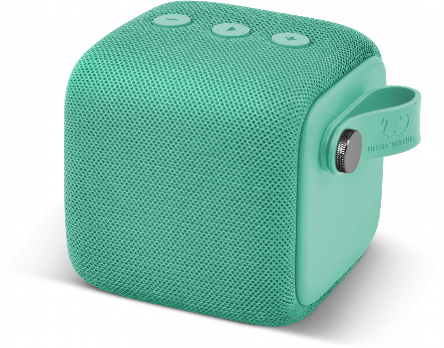Акція на Акустическая система Fresh 'N Rebel Rockbox Bold S Waterproof Bluetooth Speaker Peppermint (1RB6000PT) від Rozetka UA