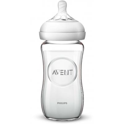 

Бутылочка для кормления Philips AVENT Natural 240 мл стеклянная (SCF053/17)