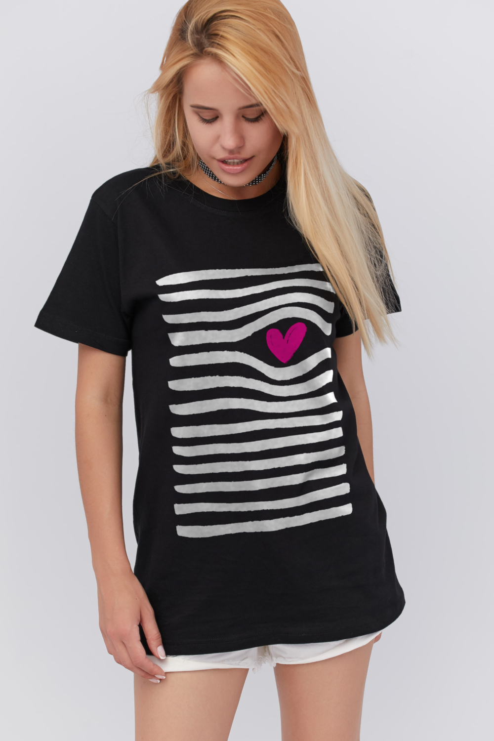 

Футболка Yappi Oversize  Черный, Футболка Yappi Oversize M Черный