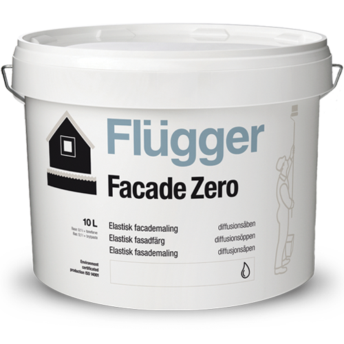 

Акриловая фасадная краска Flugger Facade Zero, 9.1 л base 1