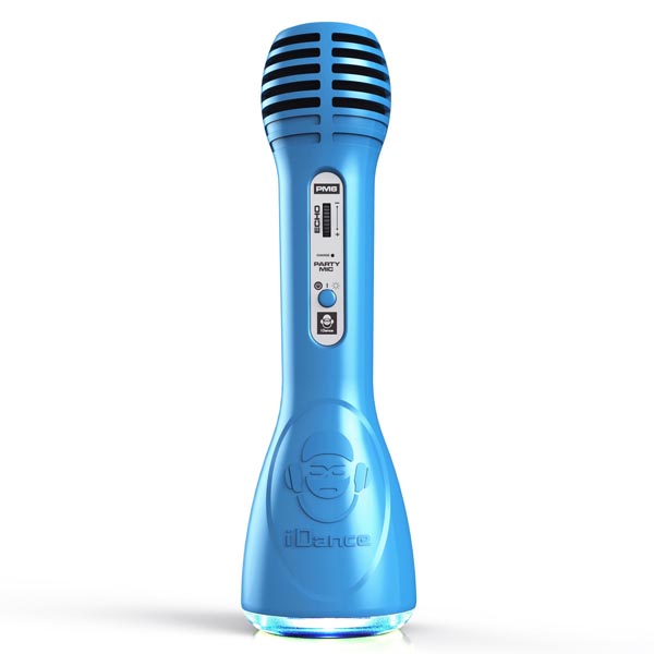 

Беспроводной караоке-микрофон 4 в 1 iDance Party Mic PM-6 Blue (PM6BL)