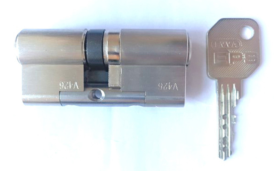 

Цилиндр EVVA EPS 72 мм (36х36) ключ/ключ никель