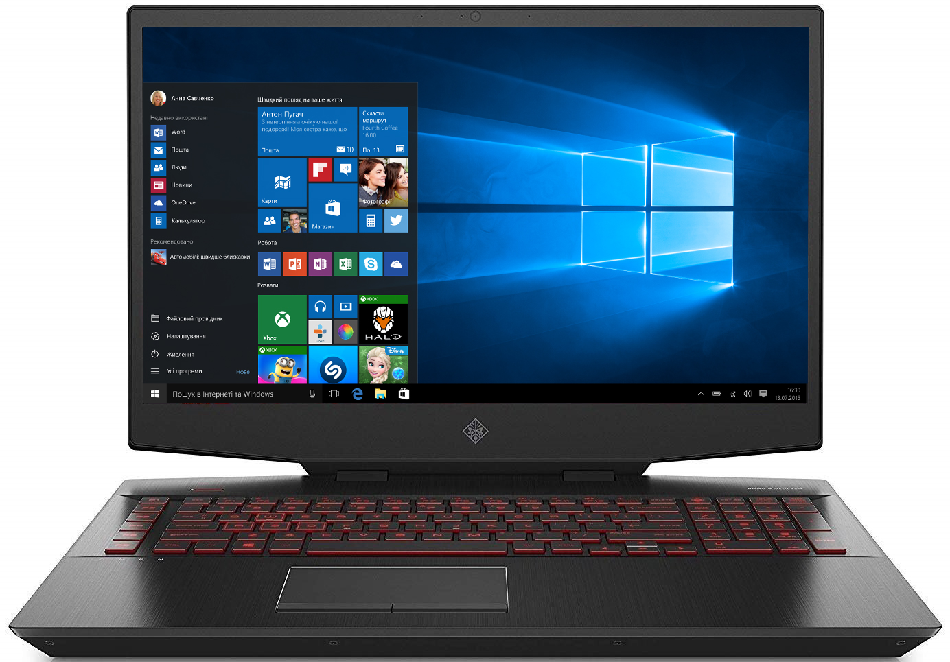

Ноутбук HP Omen 17-cb1001ur (158F0EA) Shadow Black