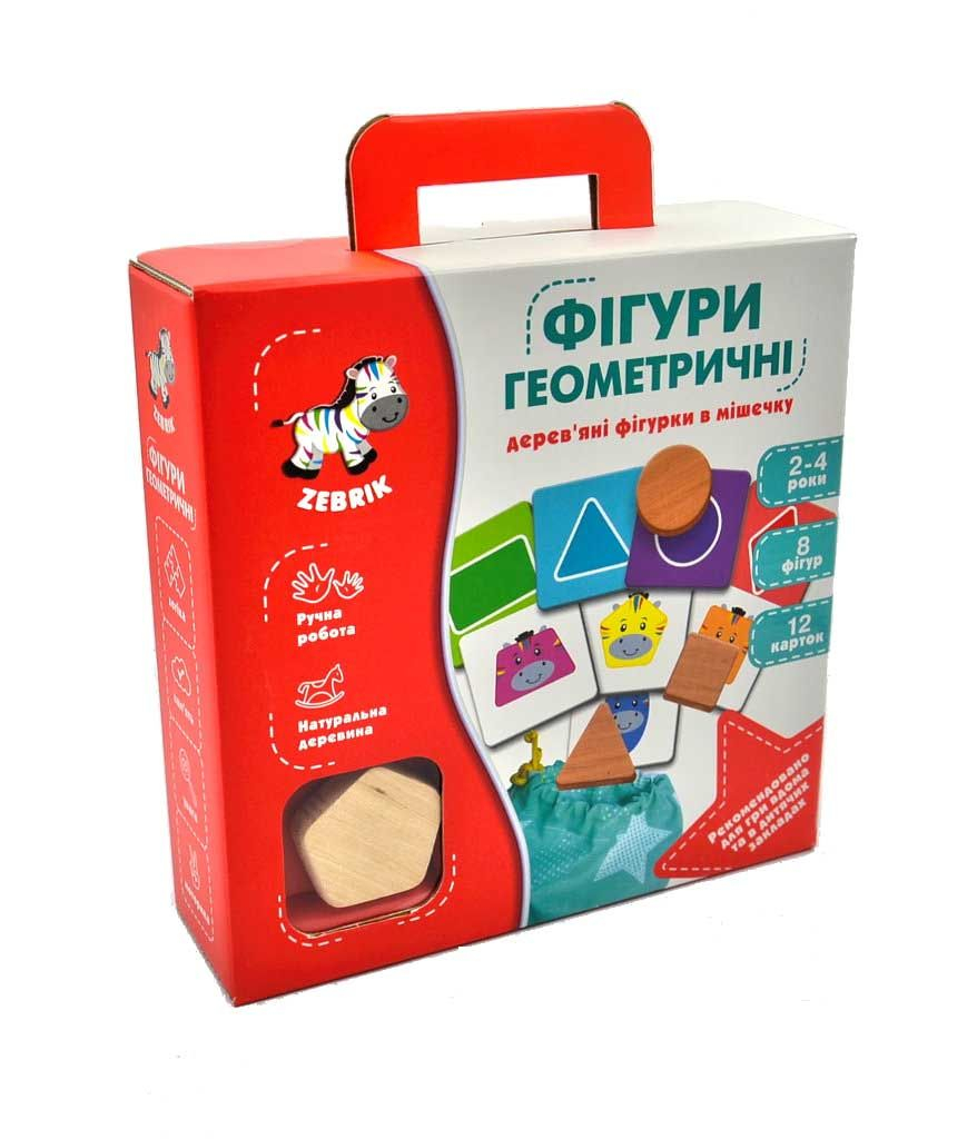 

Дерев’яні фігурки в мішечку. Геометричні фігури ZB2001-02