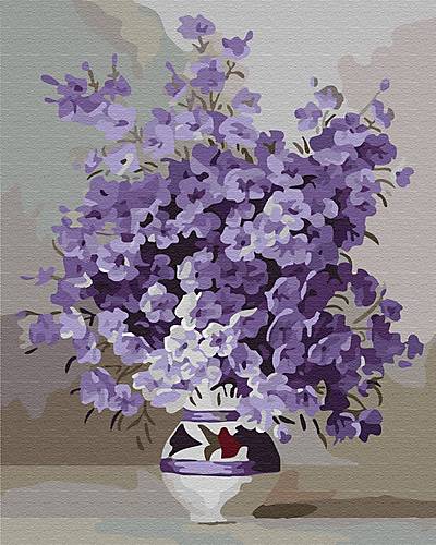 

Картина по номерам 40*50 "Фиолетовое цветение" Brushme (GX7332)