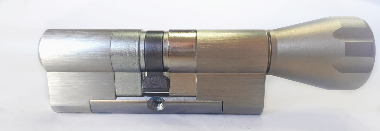 

Цилиндр EVVA EPS 97 мм (41х56T) ключ/тумблер никель