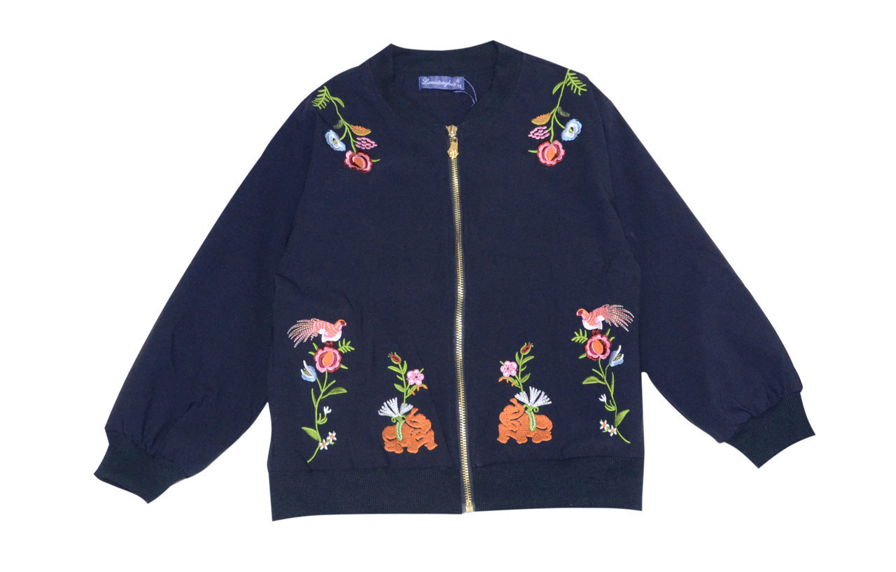 

Бомбер ТМ Lansetonghua А063 тёмно-синий цвет (110)