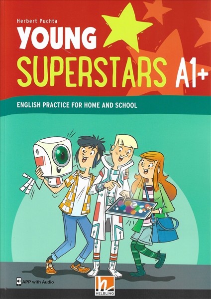 

Young Superstars A1+. English Practice for Home and School (plus APP with Audio)