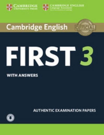 

Cambridge English. First 3. Student`s Book with Answers (+ Audio CD)