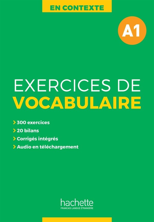 

Exercices de vocabulaire A1 + audio + corriges