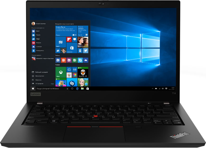 

Ноутбук Lenovo ThinkPad T14 Gen 1 (20S00008RT) Black