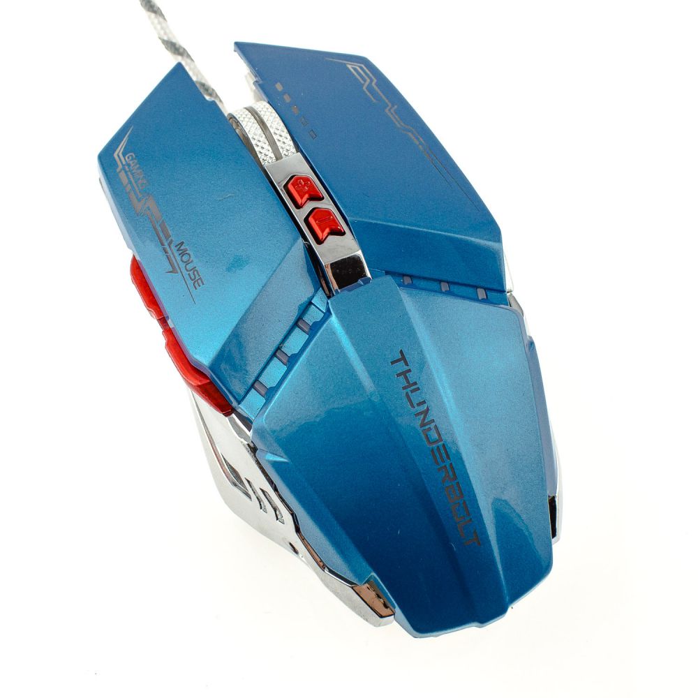 

Мышь проводная AQUIPMENT MASTER 8D IMICE 2400 DPI Gaming синяя (327-tg)