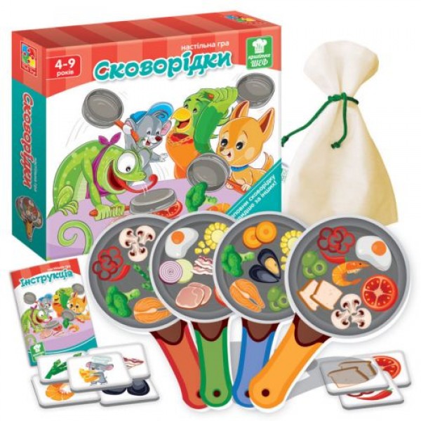

Игра на скорость "Сковородки" (укр) VT2309-01
