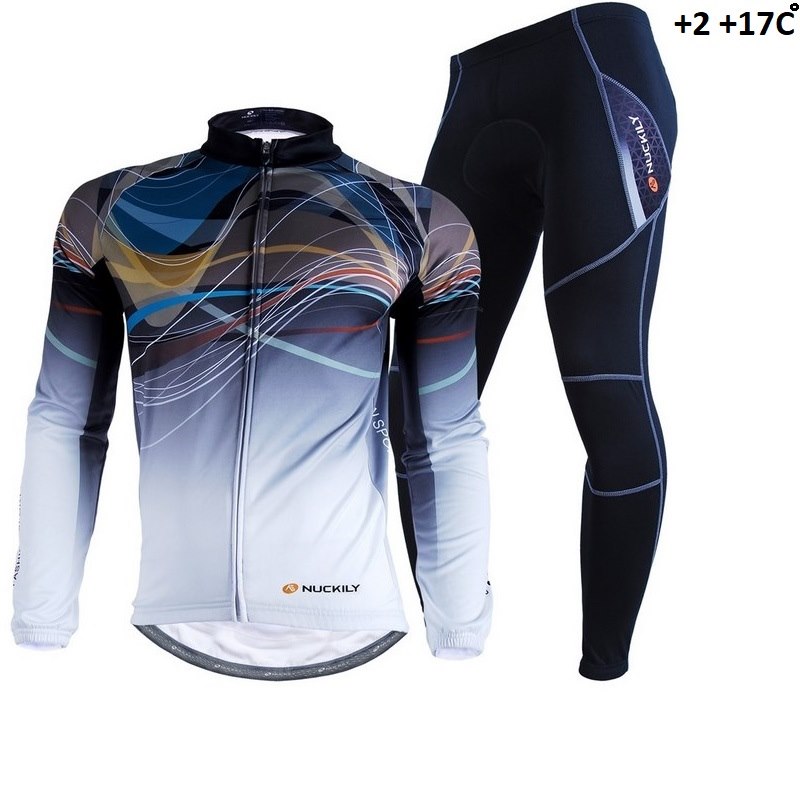 

Велокостюм мужской Nuckily флис M Multicolor FSL2036M