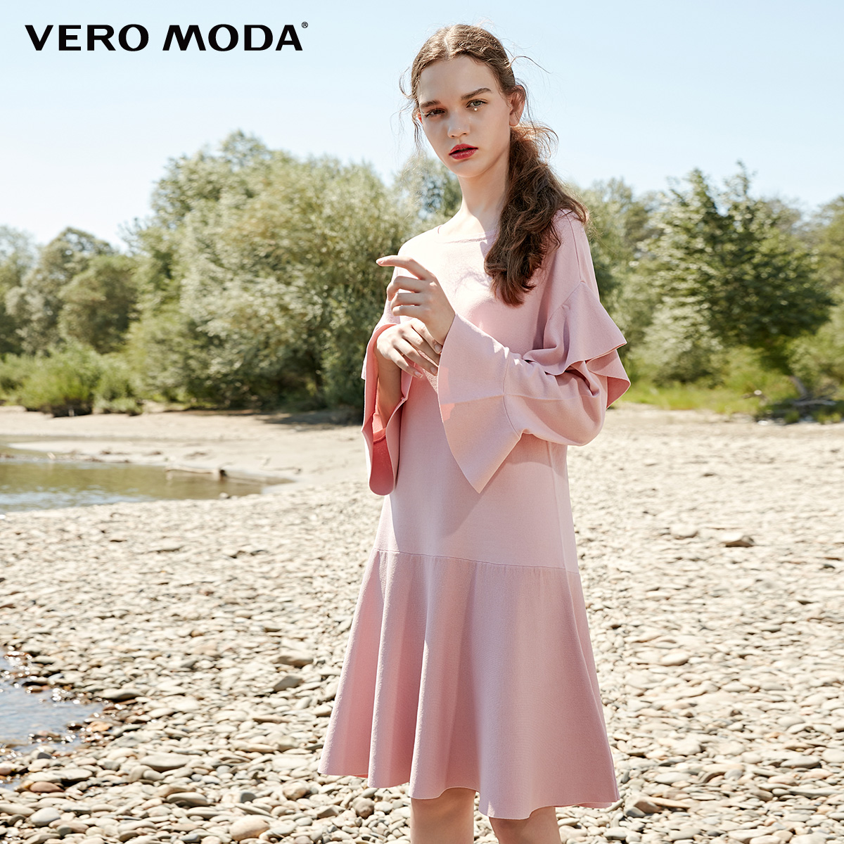

Сукня Vero Moda 317346528C16 L рожевий