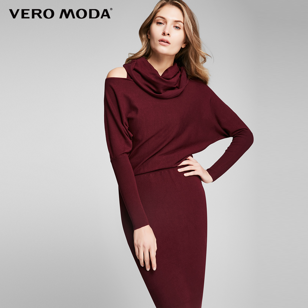 

Сукня Vero Moda 317146503E17 XS бордовий